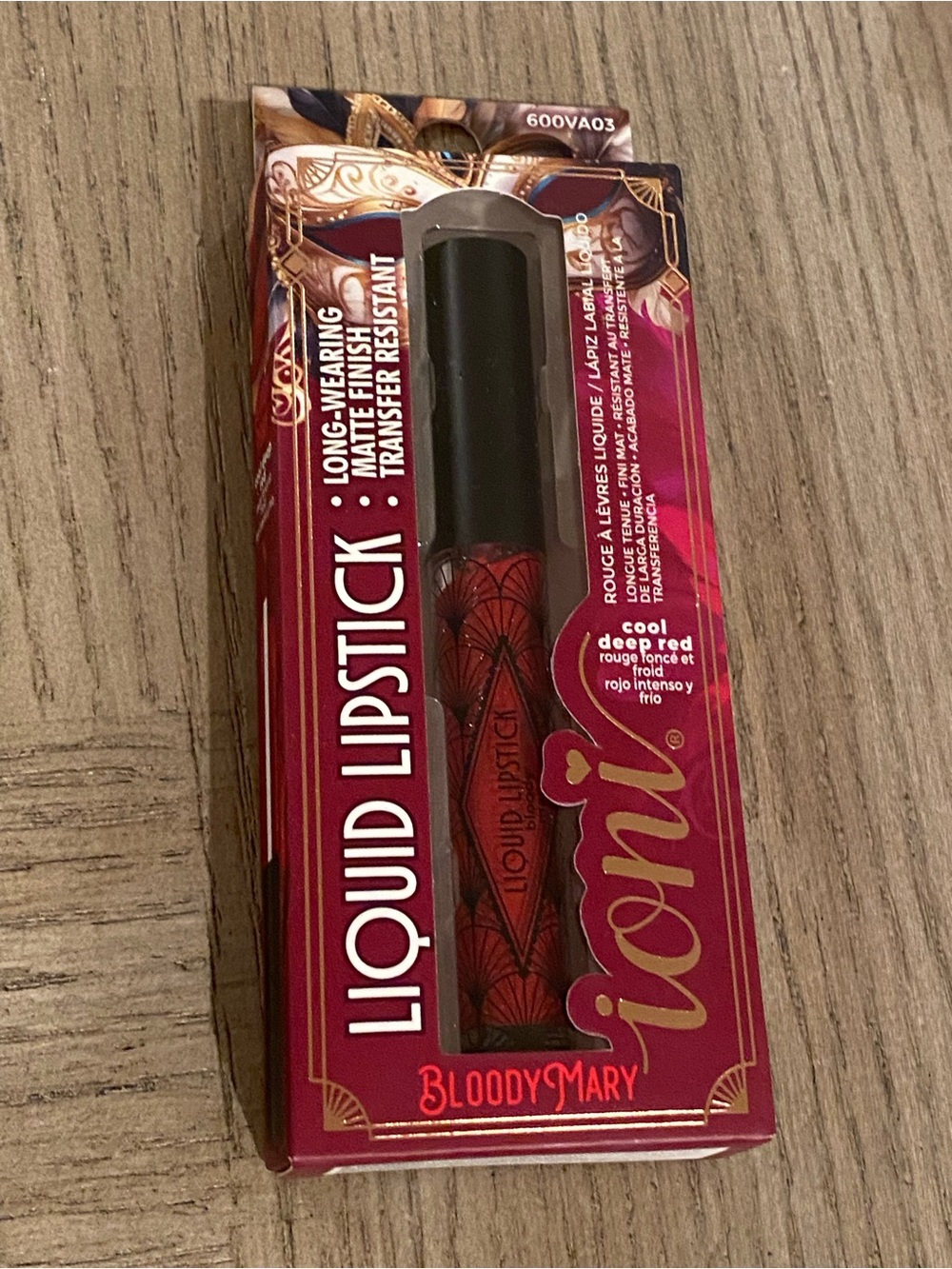 Toni Liquid Lipstick in Cool Deep Red (Bloody Mary)